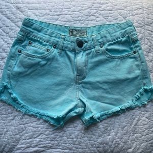 Aqua Free People Denim Shorts 24
